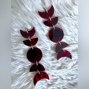 Indy City Moon Phase Earrings